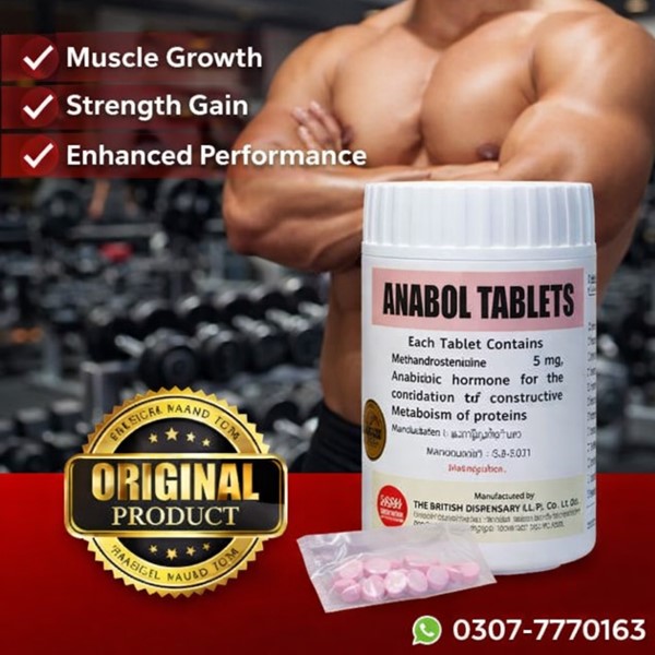 Anabol 5mg 1000 Tablets In Pakistan