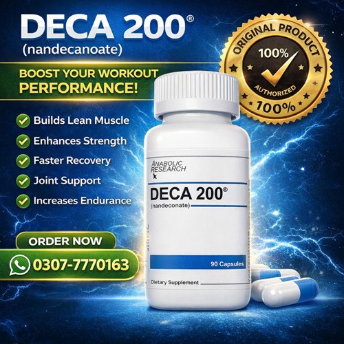 Anabolic Research DECA 200 Capsules in Pakistan