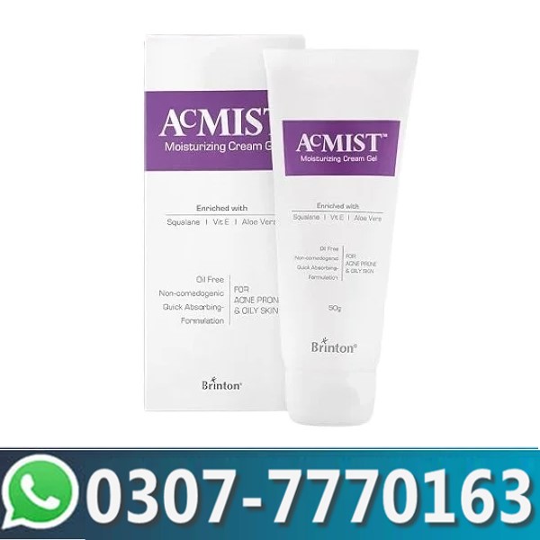Brinton Acmist Moisturizing Cream Gel In Pakistan