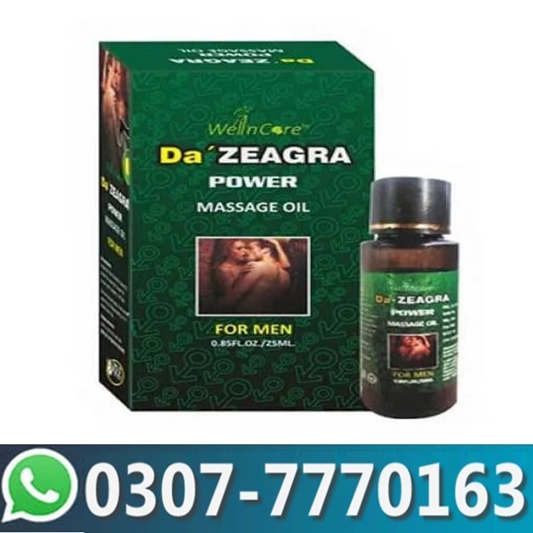 Da Zeagra Power Massage Oil In Pakistan