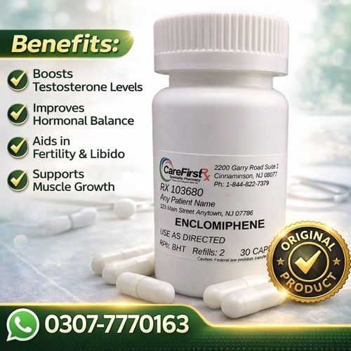 Enclomiphene Capsules in Pakistan