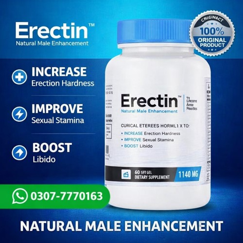Erectin Natural Male Enhancement Softgel in Pakistan