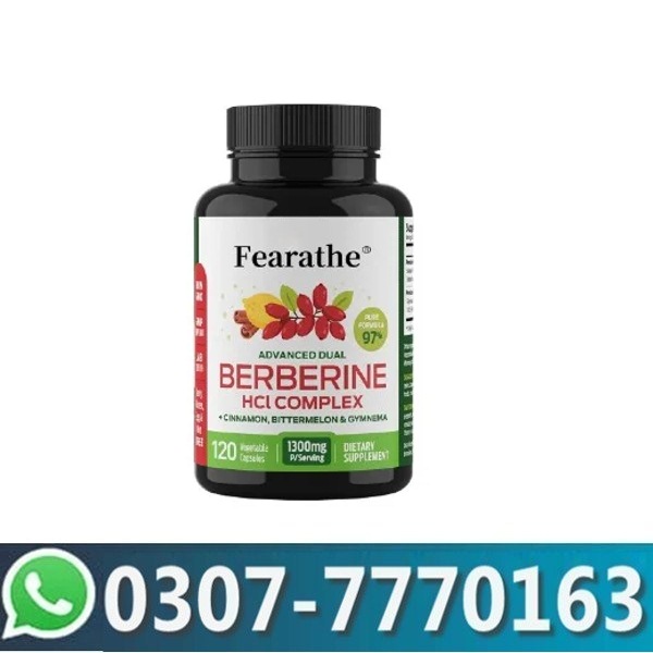 Fearathe Berberine Hcl Complex Capsules In Pakistan