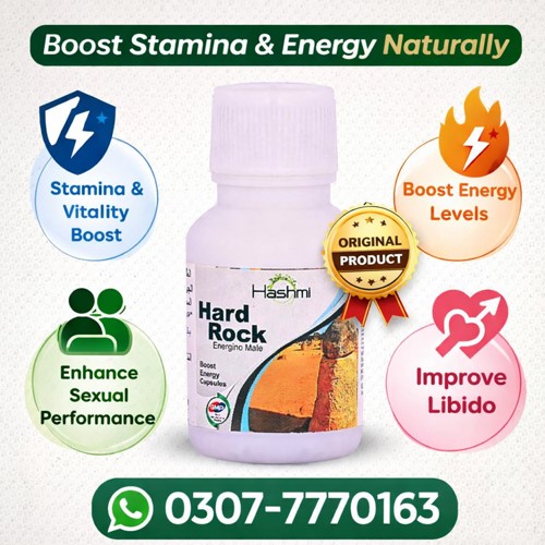 Hashmi Hard Rock Energino Capsules in Pakistan