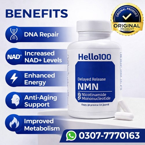 Hello100 Delayed Release NMN in Pakistan