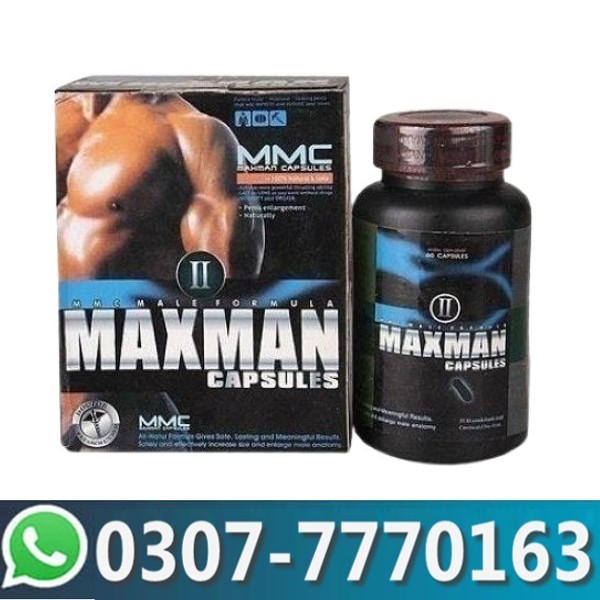 Maxman Capsules Price In Pakistan