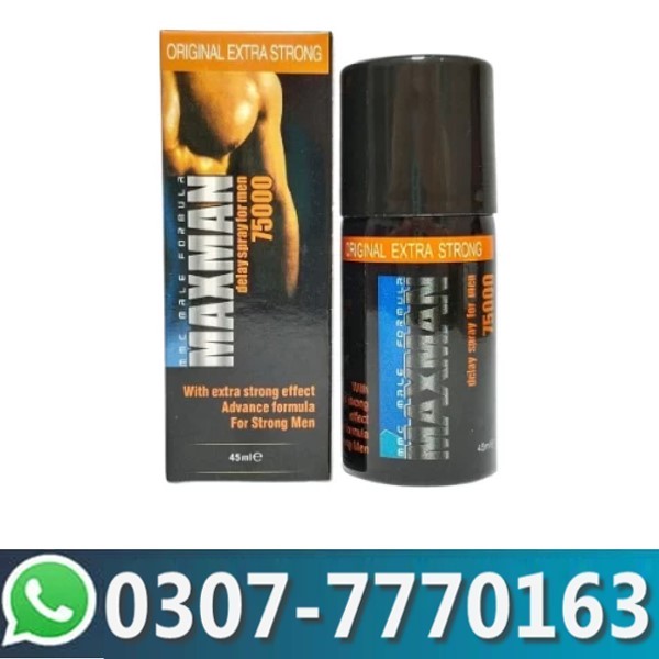 Maxman Extra Strong 75000 Delay Spray In Pakistan