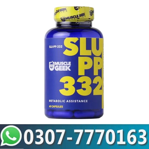 Muscle Geek SLU-PP-332 Metabolic Booster Capsules In Pakistan