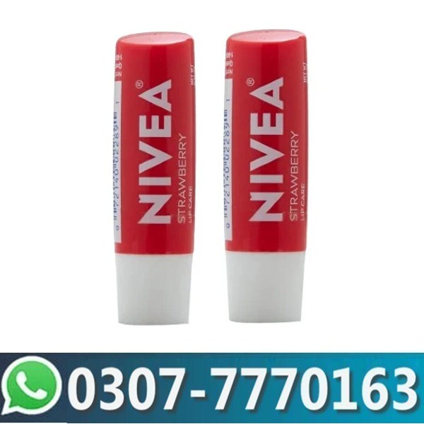 NIVEA Strawberry Lip Care In Pakistan