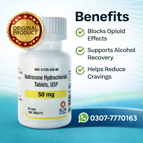Naltrexone Hydrochloride Tablets in Pakistan