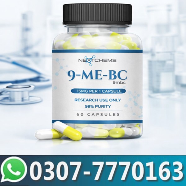 Nextchems 9-me-bc (9mbc) 15mg 60 Capsules In Pakistan