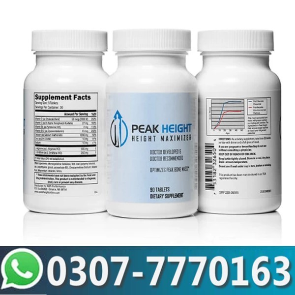 Peak Height Tablets In Pakistan