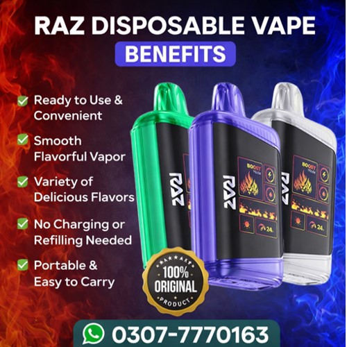 Raz Disposable Vape in Pakistan