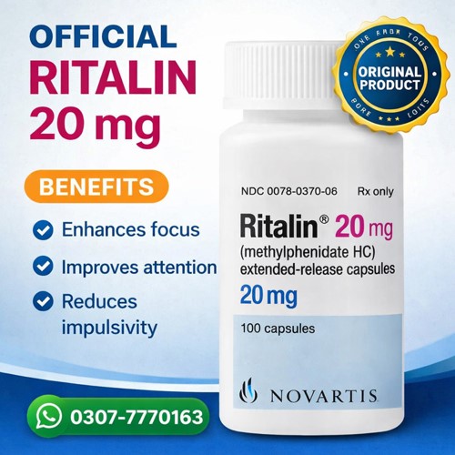 Ritalin 20mg Capsule in Pakistan