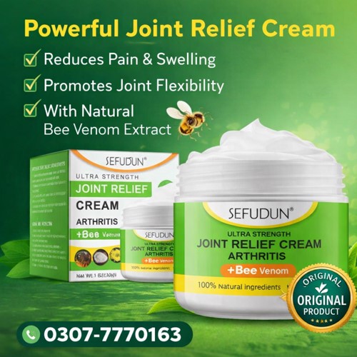 Sefudun Ultra Strength Joint Relief Cream in Pakistan