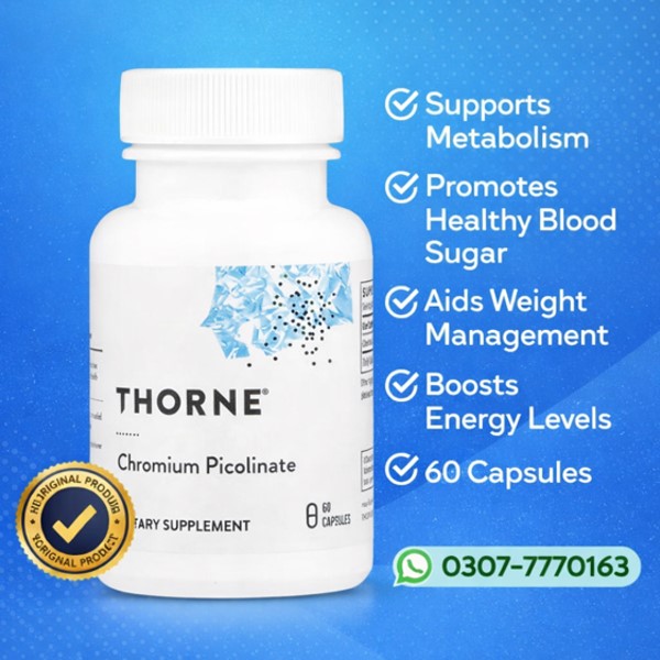 Thorne Chromium Picolinate Capsules In Pakistan