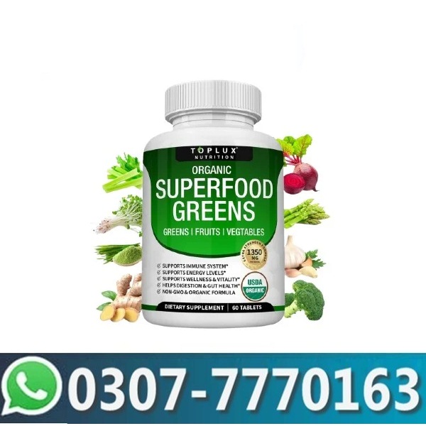 Toplux Organic Superfood Greens In Pakistan